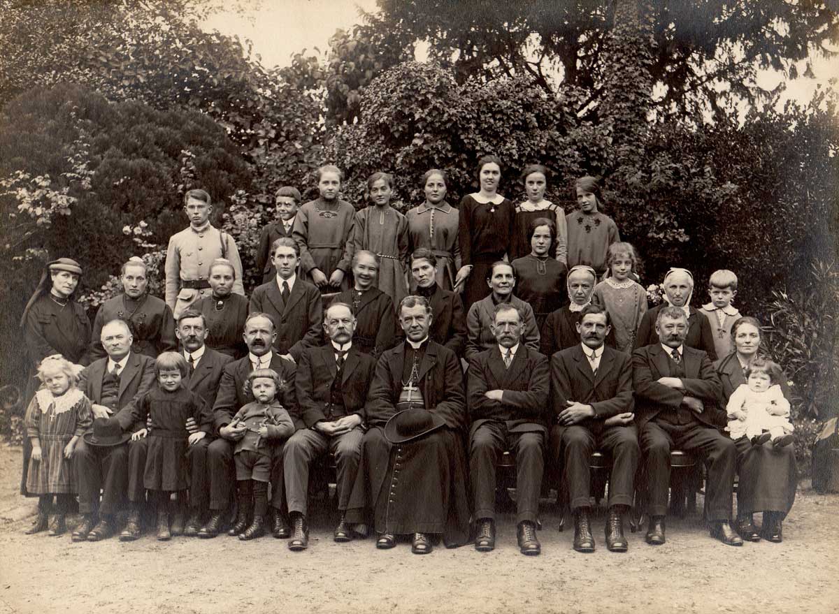 Famille Serrand en 1925