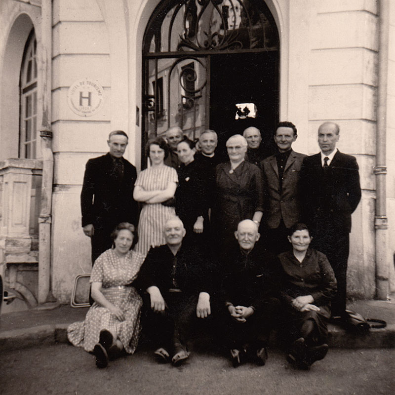 1966 pélerinage à Lourdes