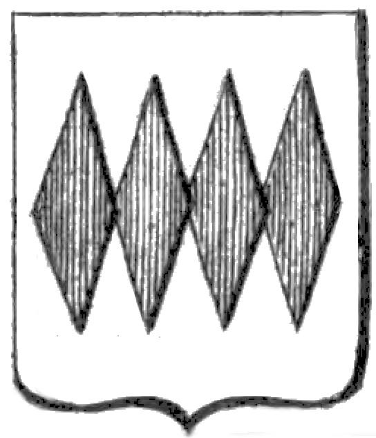 Quatre fusées rangées et posées en fasce.